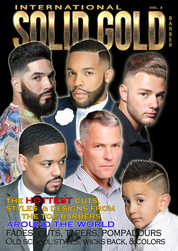 Solid Gold Barber Magazine vol 8